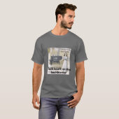 T-shirt backburner, coeur froid sur le backburner (Devant entier)