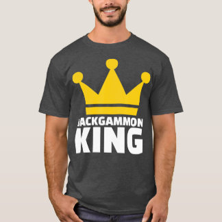 T-shirt Backgammon King 