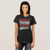 T-shirt Backgammon players have the prettiest girlfriends (Devant entier)