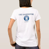T-shirt Backgammon T pour les dames ! (Dos)
