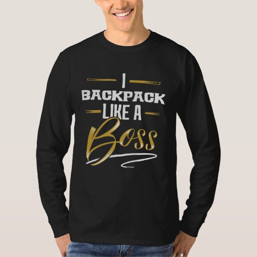 T-shirt BACKPACK Like A Boss  Floss Like A Boss (Devant)