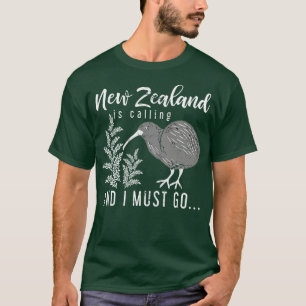 T-shirt Backpacker Travail Et Voyage Nouvelle-Zélande