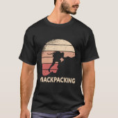 T-shirt Backpacking Camping extérieur Randonnée (Devant)