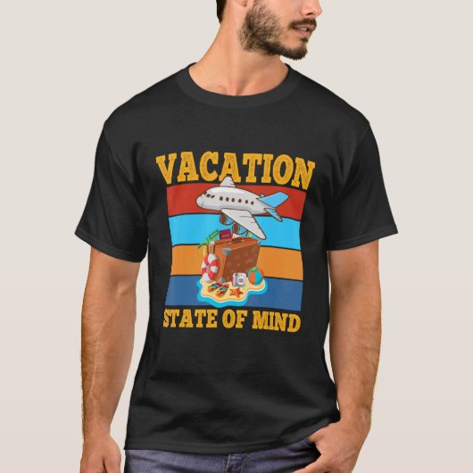 T-shirt Backpacking Hotel Sea Weekend Beau Voyageur B (Devant)
