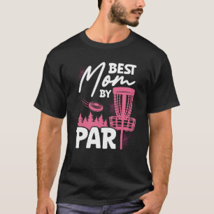 T-shirt Backprint Best Mom By Par Par Ultimate Frisbee