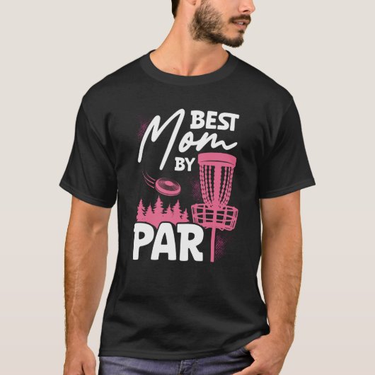 T-shirt Backprint Best Mom By Par Par Ultimate Frisbee (Devant)
