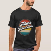 T-shirt Backprint Future Volunteer (Devant)