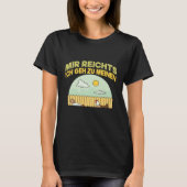 T-shirt Backprint I've had enough I'm going to my chicken (Devant)