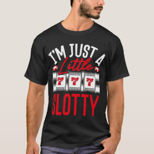 T-shirt Backprint Je Ne Suis Qu'Une Petite Machine À Fente