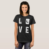 T-shirt Backprint Love Golf (Devant entier)