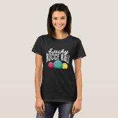 T-shirt Backprint Lucky Bocce Ball (Devant entier)