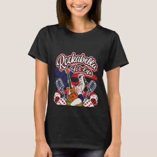 T-shirt Backprint Rockabella pour la vie Vintage Rockabill