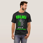 T-shirt Backprint Son pas un bug Son une fonctionnalité (Devant entier)