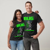 T-shirt Backprint Son pas un bug Son une fonctionnalité (Unisexe)