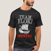 T-shirt Backprint Team Floki The Shipwright (Devant)
