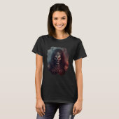 T-shirt Backprint The vampire legend in fantasy guise (Devant entier)