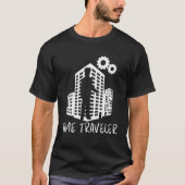 T-shirt Backprint Time Traveller (Devant)
