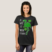 T-shirt Backprint Une semaine un peu irlandaise aujourd'hu (Devant entier)