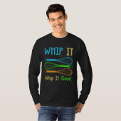 T-shirt Backprint Whip it good stirring cooking baking (Devant entier)