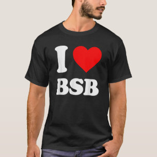 T-shirt Backstreet Boys I Heart BSB