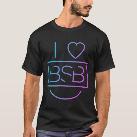 T-shirt Backstreet I He Bsb (Devant)