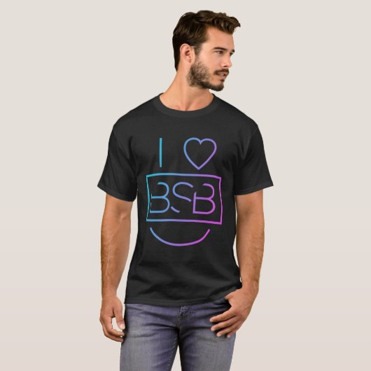 T-shirt Backstreet I He Bsb (Devant entier)