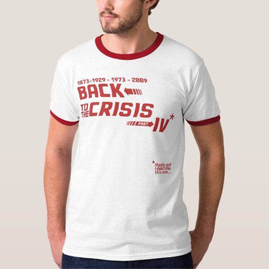 T-shirt backtothecrisis (Devant)