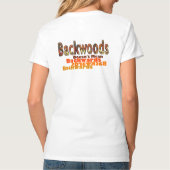 T-shirt Backwoods ne veut pas dire Backwards (Dos)