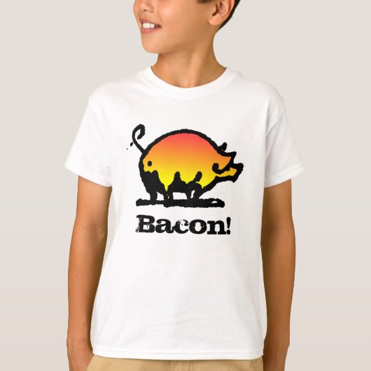 T-shirt Bacon ! (Devant)