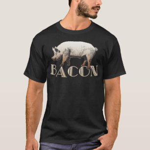 T-shirt Bacon Acrobat