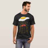 T-shirt Bacon and Eggs  Alien Kids Egg Crispy (Devant entier)