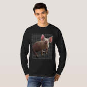 T-shirt BACON BACON BACON  Cute and  Pig Bacon (Devant entier)