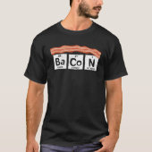 T-shirt Bacon Bacon Science Bacon Bacon (Devant)