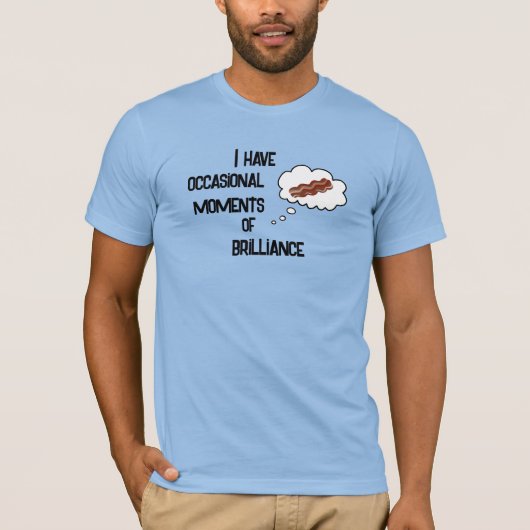 T-shirt Bacon Brilliance Hommes (Devant)