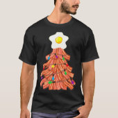 T-shirt Bacon Christmas Tree Egg Top Shirt _ Funny Rk Love (Devant)