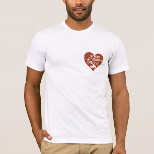 T-shirt Bacon Coeur Lover Appartient À Bacon Drôle Tee