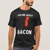 T-shirt Bacon Dabacon Pancetta Bacon Bacon Étiquettes Homm (Devant)