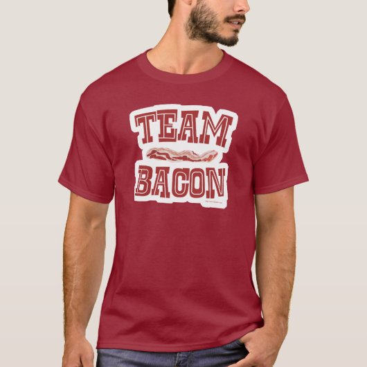 T-shirt Bacon d'équipe (Devant)