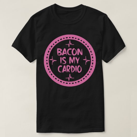 T-shirt Bacon est mon studio 1 (Design devant)