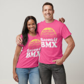 T-shirt Bacon Et Bmx (Unisexe)