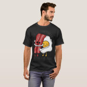 T-shirt Bacon et Œufs (Devant entier)