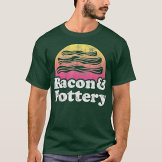 T-shirt Bacon et poterie