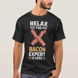 T-shirt Bacon l'expert du bacon