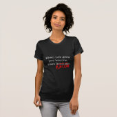 T-shirt Bacon Life vous donne (Devant entier)