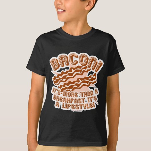 T-shirt Bacon Lifestyle (Devant)