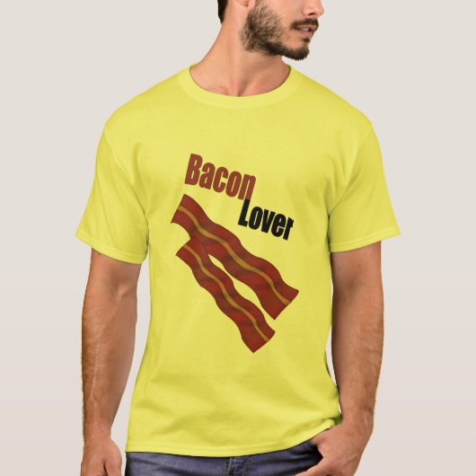 T-shirt Bacon Lover (Devant)