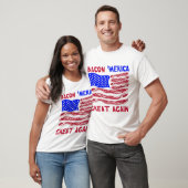 T-shirt Bacon ‘Merica Great Again #USAPatriotGraphics © (Unisexe)
