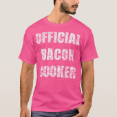 T-shirt Bacon officiel Cooker Funny Famille Camping Groupe (Devant)