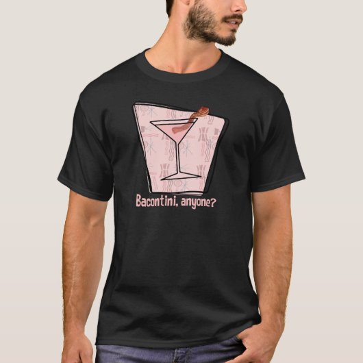 T-shirt Bacontini n'importe qui (Devant)