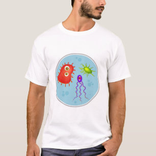 T-shirt Bactéries
